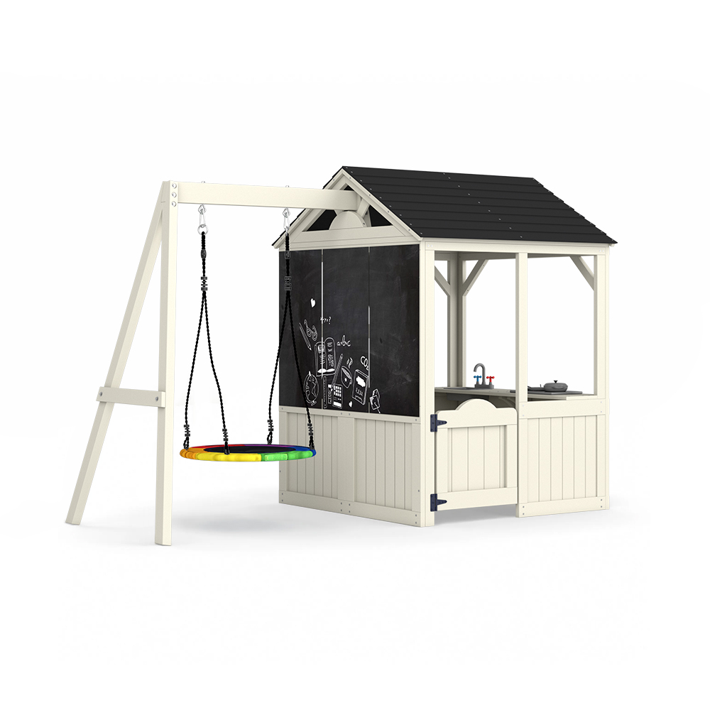 Kids Outdoor Wooden Table - Perlengkapan Taman, Perabotan Taman, Rumah-rumahan Anak,