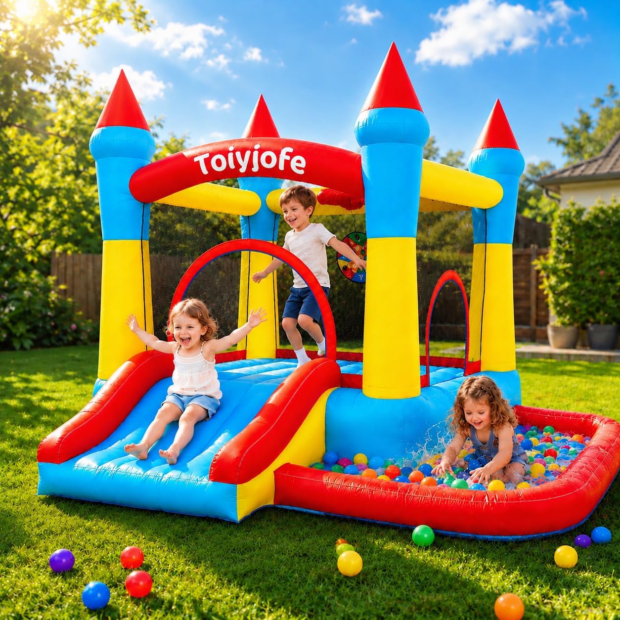 Kids Outdoor Jumping Castle - Rumah Loncat untuk Anak Usia 3-6