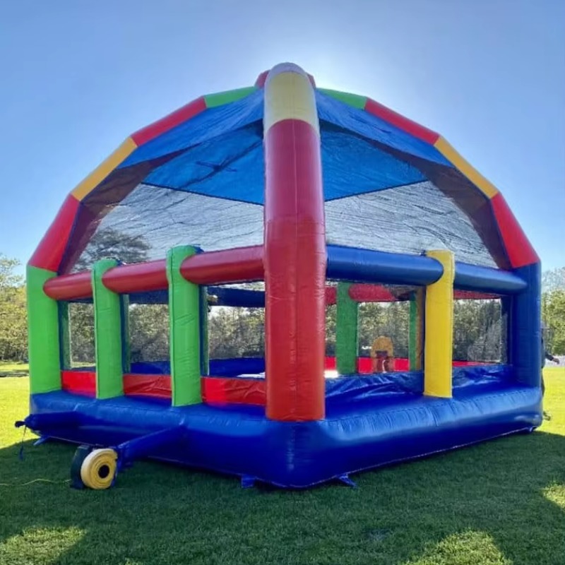 Kids Outdoor Jumping Castle - Kastil Lompat Tiup Besar, Permainan Lompat