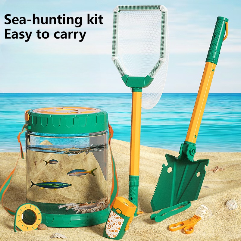 Kids Outdoor Nature Play - Tangkap Set mainan anak-anak di laut,