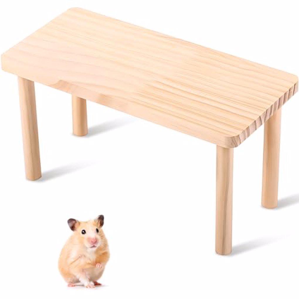 Kids Outdoor Wooden Table - Meja Bermain Hamster dari Kayu, Platform