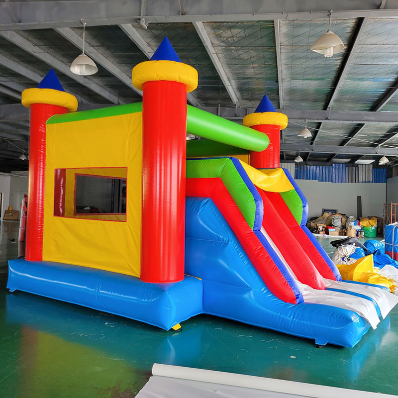 Kids Outdoor Jumping Castle - Rumah Bouncing dengan Rumah Goyang Kastil