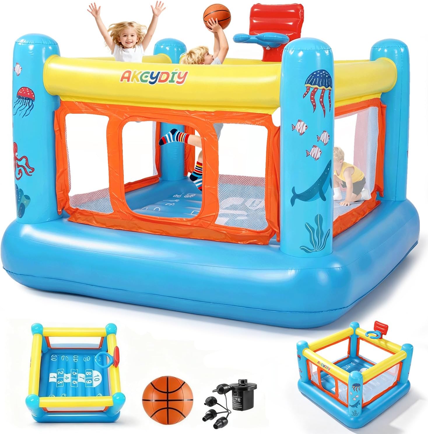 Kids Outdoor Jumping Castle - Rumah Loncat, Rumah Loncat Tiup PVC