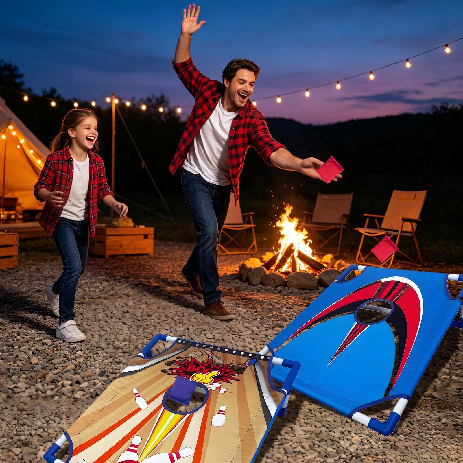Kids Outdoor Bean Bag - Permainan Lempar Bean Bag Anak-Anak Portabel
