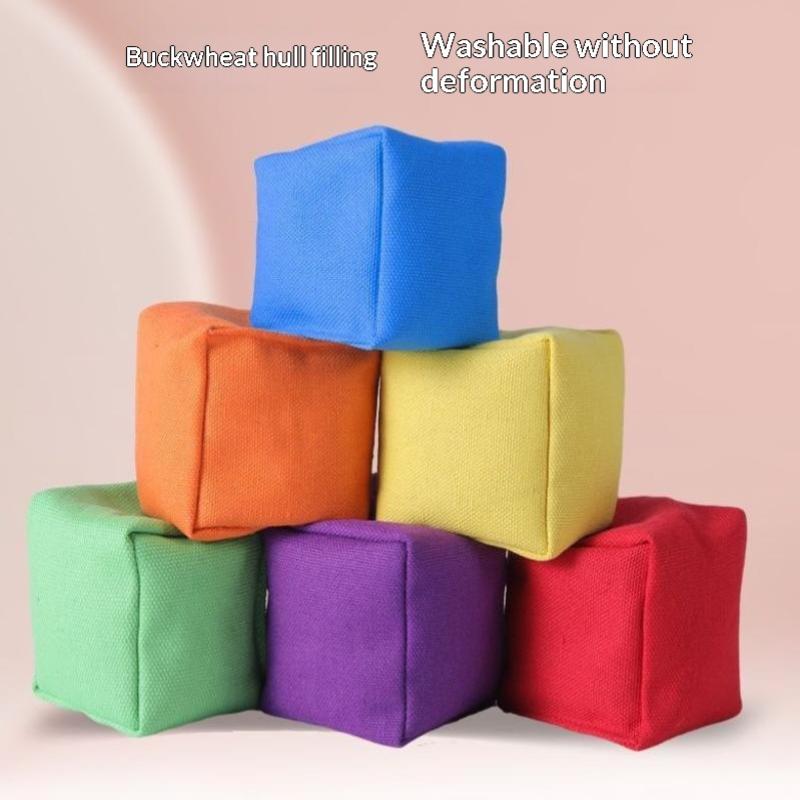Kids Outdoor Bean Bag - Kantong Kacang Mini Warna-warni Portabel Mainan