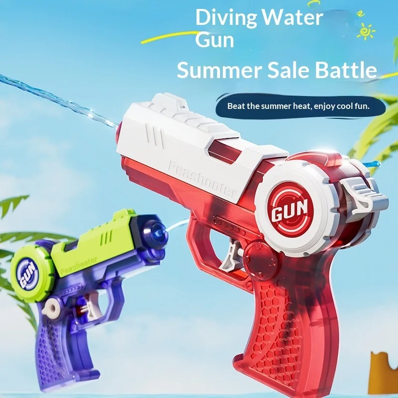 Kids Outdoor Nature Play - Mainan Pistol Air, Permainan Pantai Interaktif,