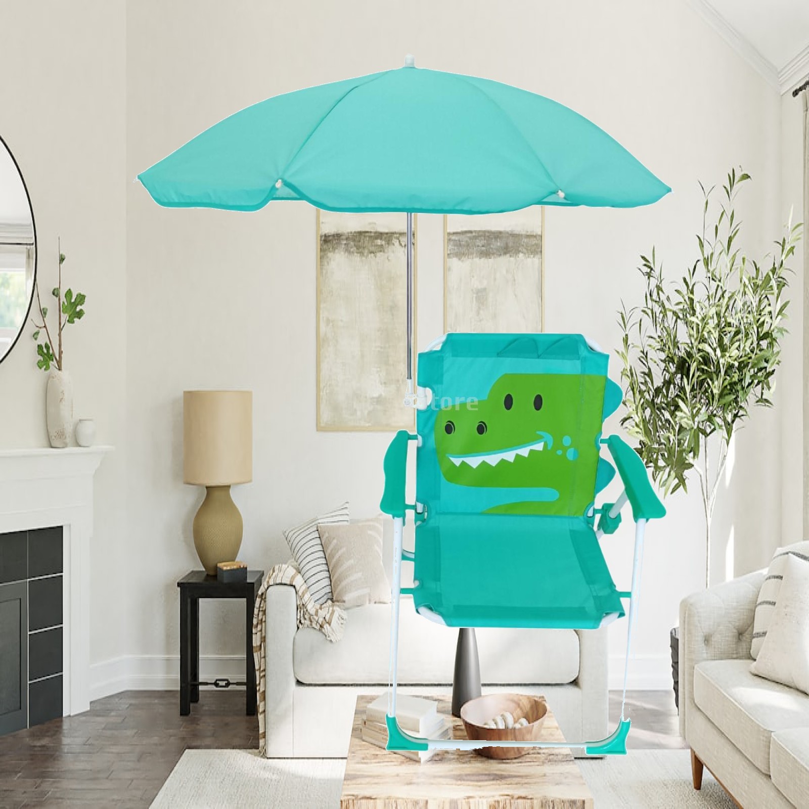 Kids Outdoor Seating - Kursi Pantai Anak dengan Tenda, Kursi