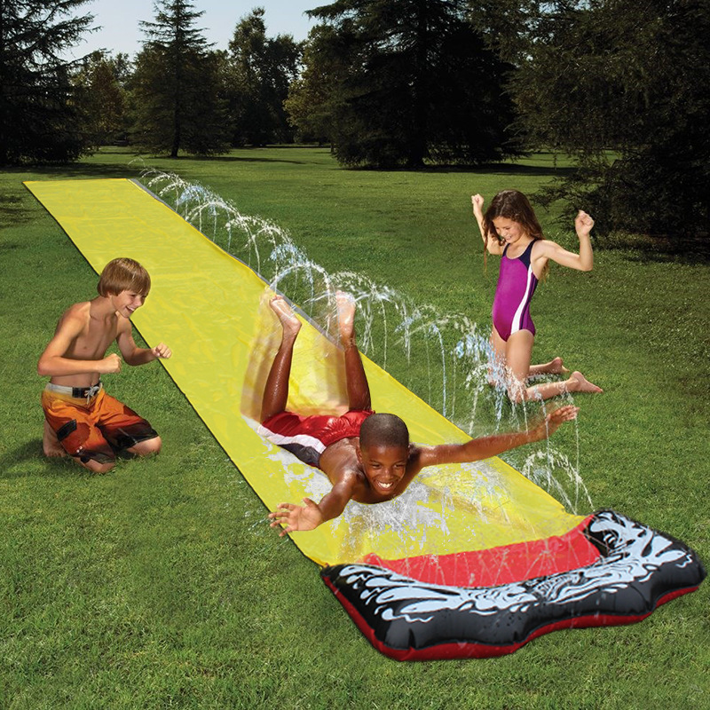 Kids Outdoor Nature Play - Slide Air Rumput 16 Kaki Slide
