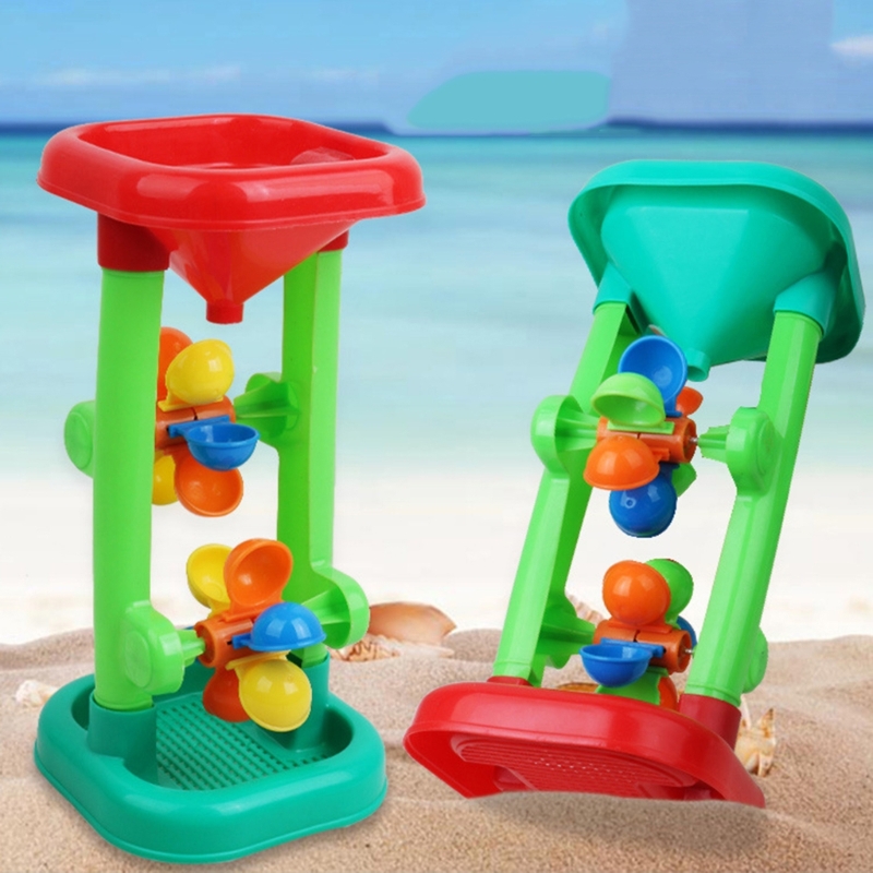 Kids Outdoor Nature Play - Mainan Pengatur Waktu Pasir Roda Ganda