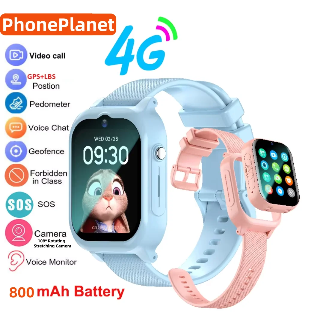 Kids Outdoor Videos - Jam Tangan Pintar Anak 4G dengan