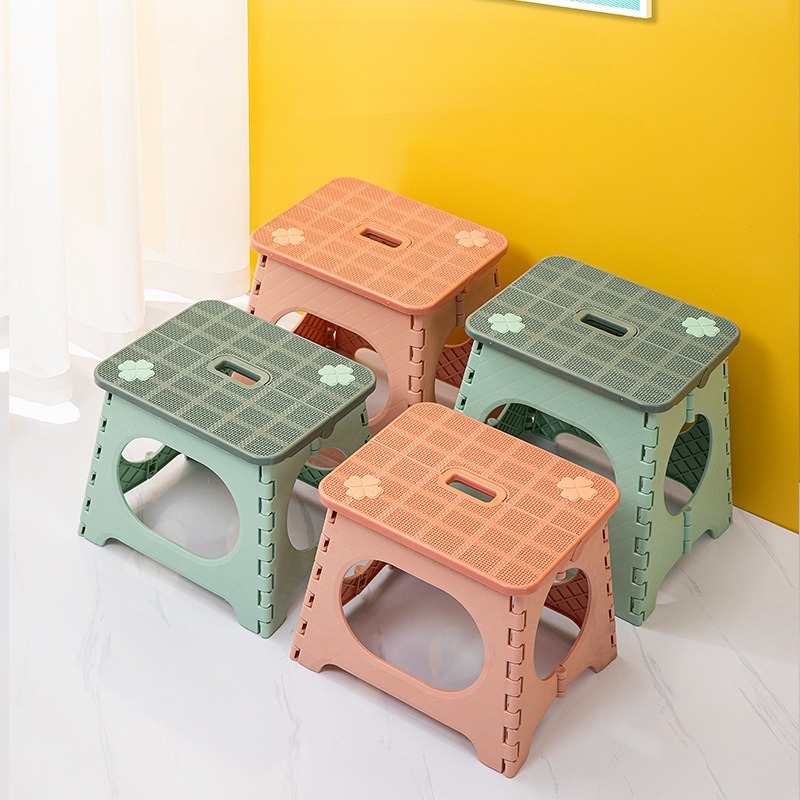 Kids Outdoor Seating - Bangku Lipat Plastik Mazar Portabel Kecil