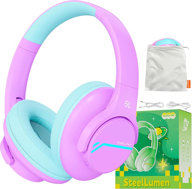 Kids Outdoor Videos - Headphone Nova1Lite Kids Active Noise Cancelling