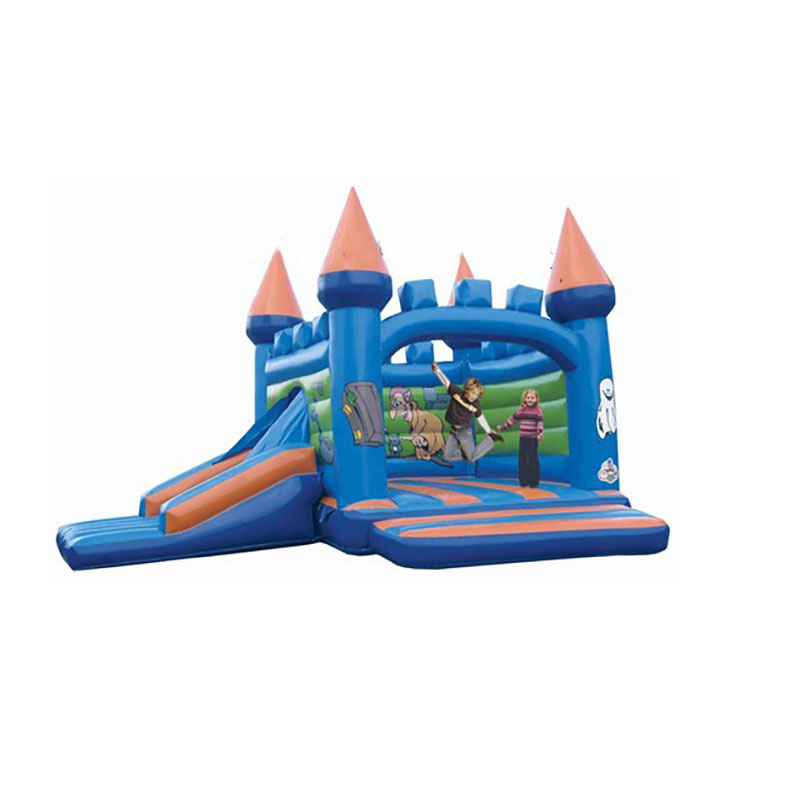Kids Outdoor Jumping Castle - Slide Tiup Kastil Lompat Taman Hiburan