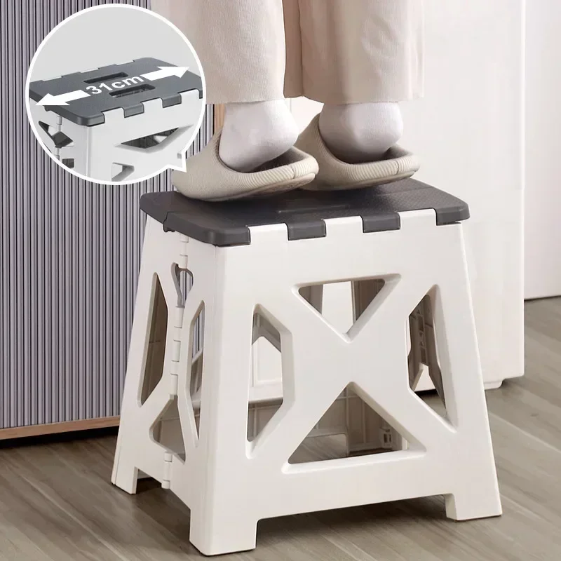 Bangku Lipat Plastik Portabel  - Kids Outdoor Seating ulasan dan harga