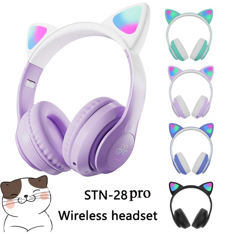 Headset Nirkabel STN-28 Terbar - Kids Outdoor Videos ulasan dan harga