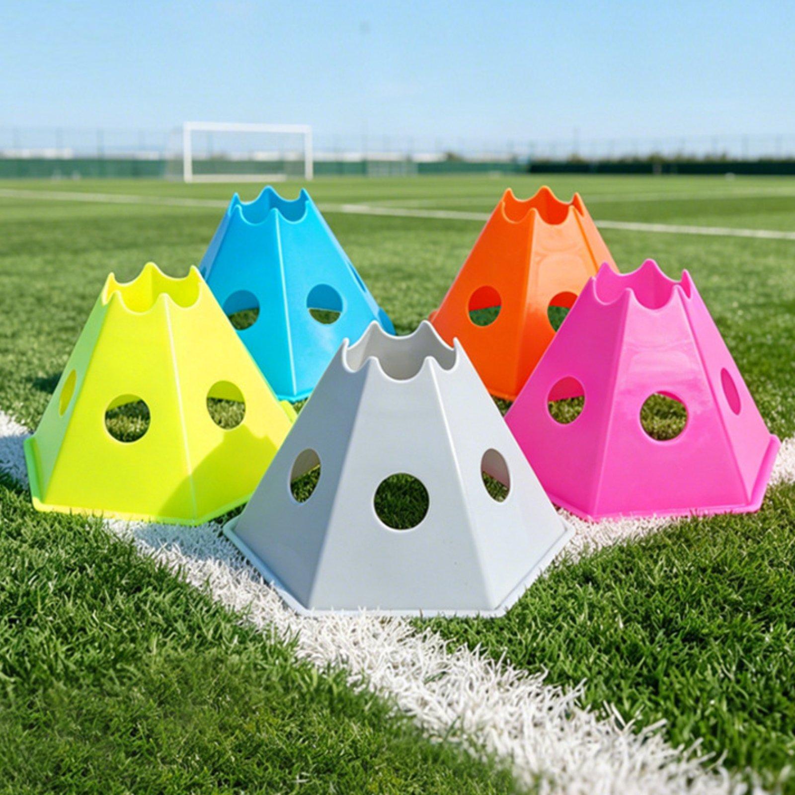 5x Kerucut Sepak Bola untuk La - Kids Outdoor Obstacle Course Equipment ulasan dan harga