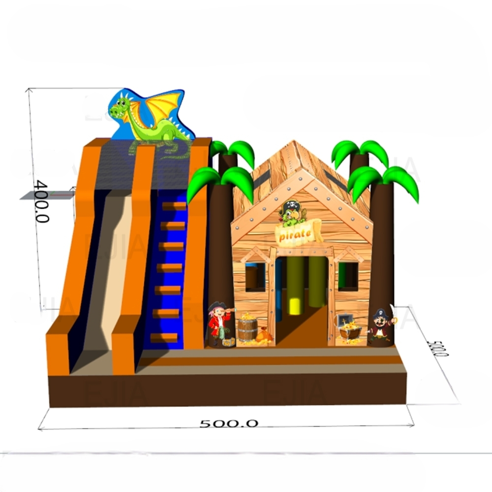 Istana Lompat Tiup Komersial P - Kids Outdoor Jumping Castle ulasan dan harga