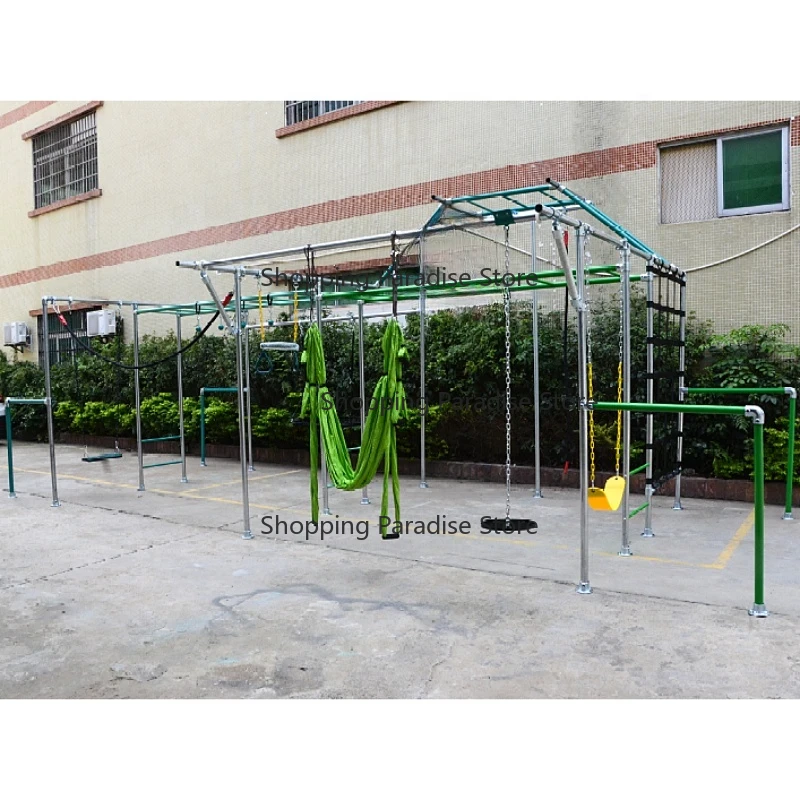 Perlengkapan latihan ninja war - Kids Outdoor Obstacle Course Equipment ulasan dan harga