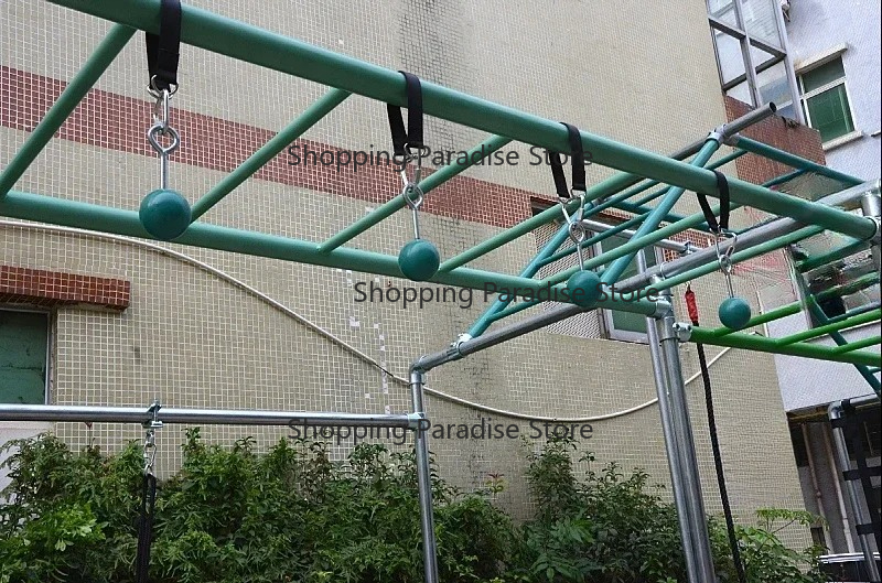 Perlengkapan latihan ninja war - Kids Outdoor Obstacle Course Equipment ulasan dan harga