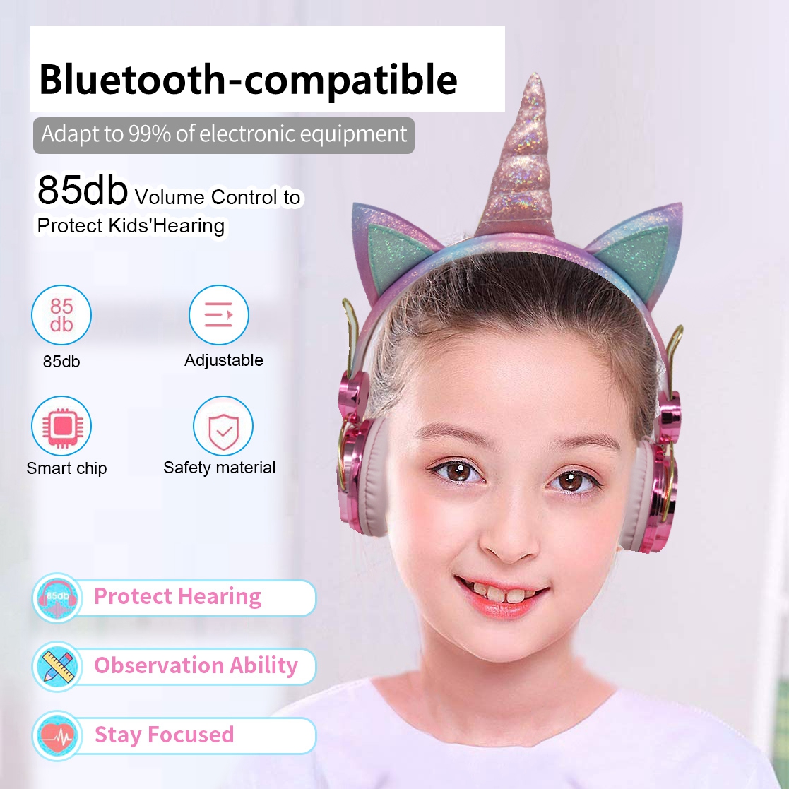 Earphone Nirkabel Unicorn Lucu - Kids Outdoor Videos ulasan dan harga
