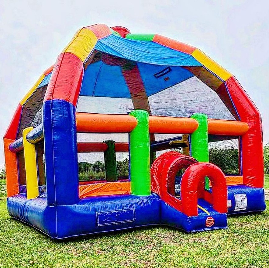 Kastil Lompat Tiup Besar, Perm - Kids Outdoor Jumping Castle ulasan dan harga