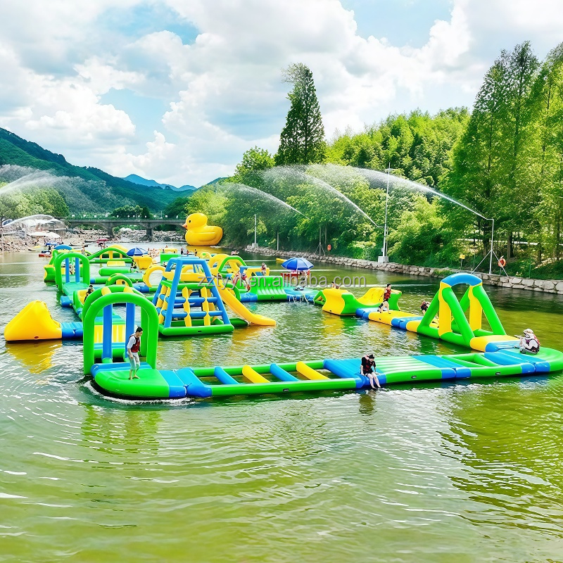 Wahana Permainan Air Tiup Besa - Kids Outdoor Obstacle Course Equipment ulasan dan harga