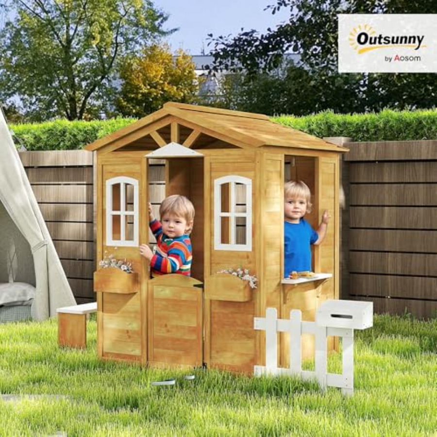 Rumah Bermain Luar Ruangan Unt - Kids Outdoor Nature Play ulasan dan harga