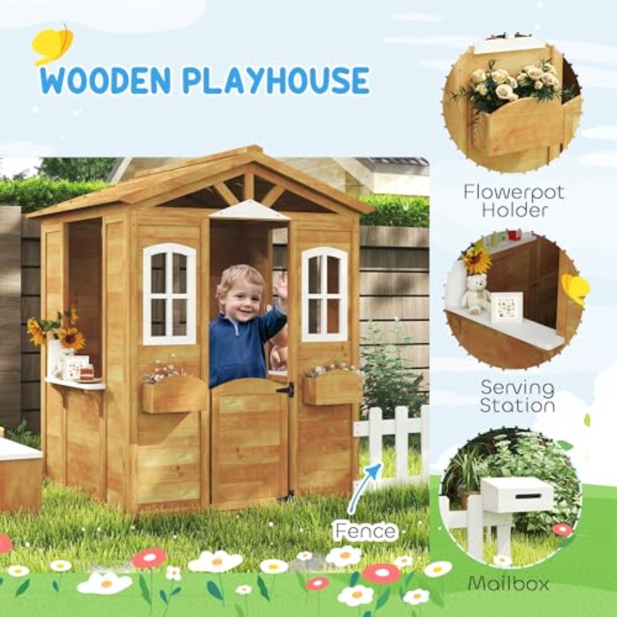 Rumah Bermain Luar Ruangan Unt - Kids Outdoor Nature Play ulasan dan harga