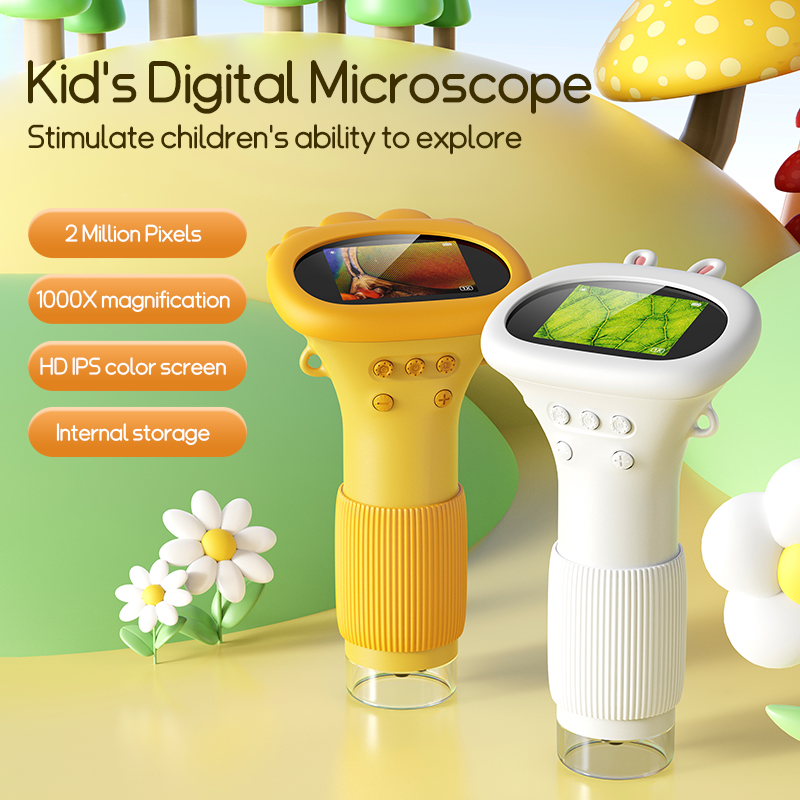 Mikroskop saku Mini 2.0 inci 1 - Kids Outdoor Videos ulasan dan harga