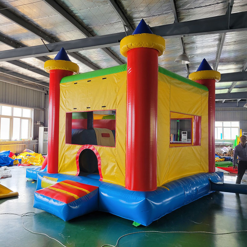 Rumah Bouncing dengan Rumah Go - Kids Outdoor Jumping Castle ulasan dan harga