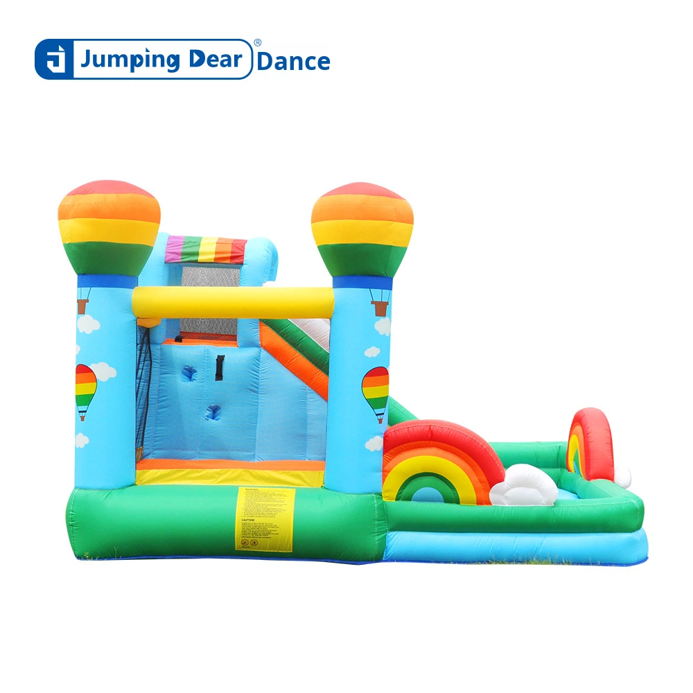 Kastil Tiup Anak dengan Selunc - Kids Outdoor Jumping Castle ulasan dan harga