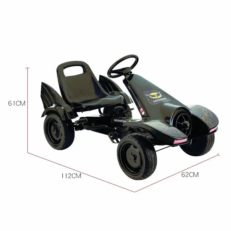 Mobil Mainan Tiup dengan 4 Rod - Go Kart Pedal Kids ulasan dan harga