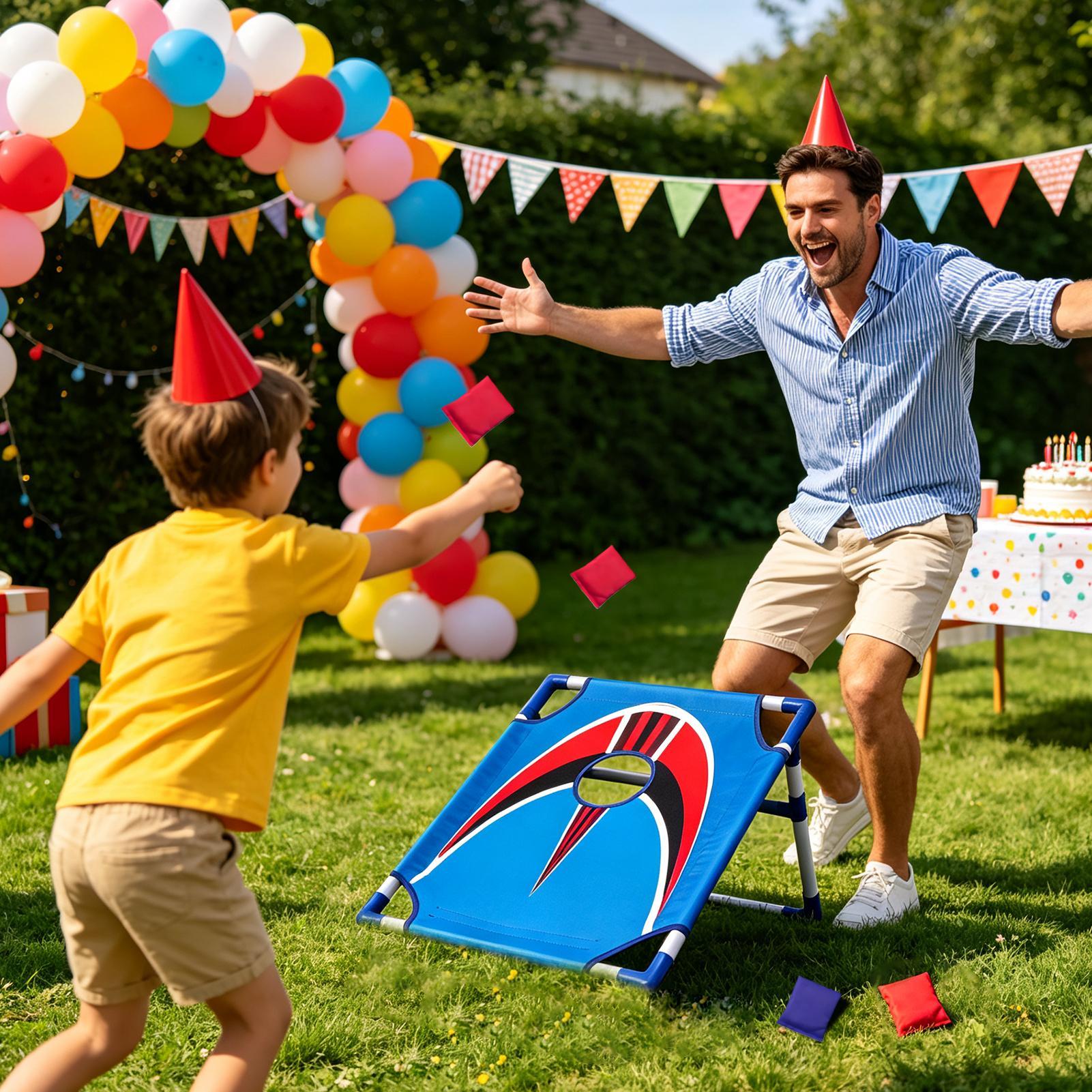 Permainan Lempar Bean Bag Anak - Kids Outdoor Bean Bag ulasan dan harga