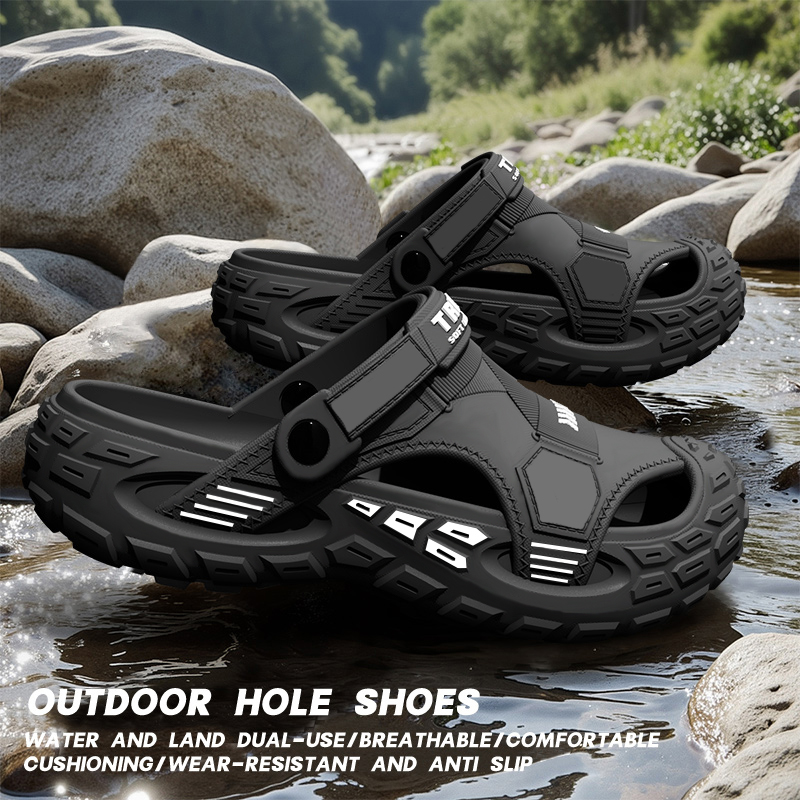 Sepatu Clog Pria untuk Luar Ru - Kids Outdoor Tools ulasan dan harga