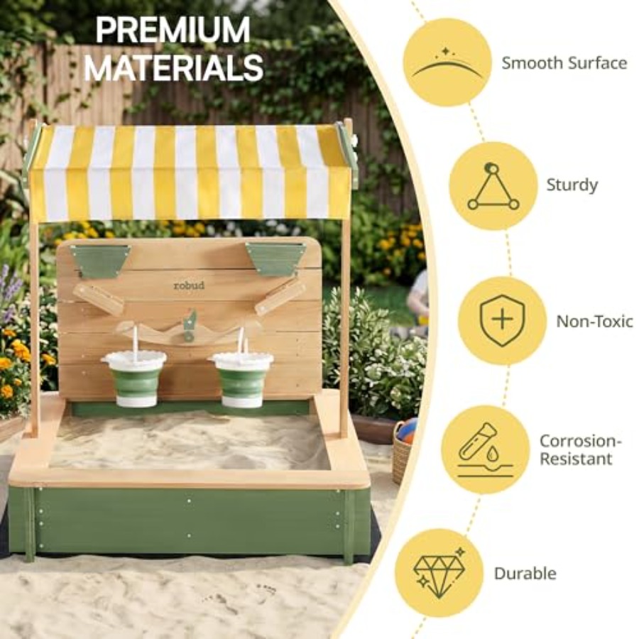 Kotak pasir luar ruangan untuk - Kids Outdoor Seating ulasan dan harga
