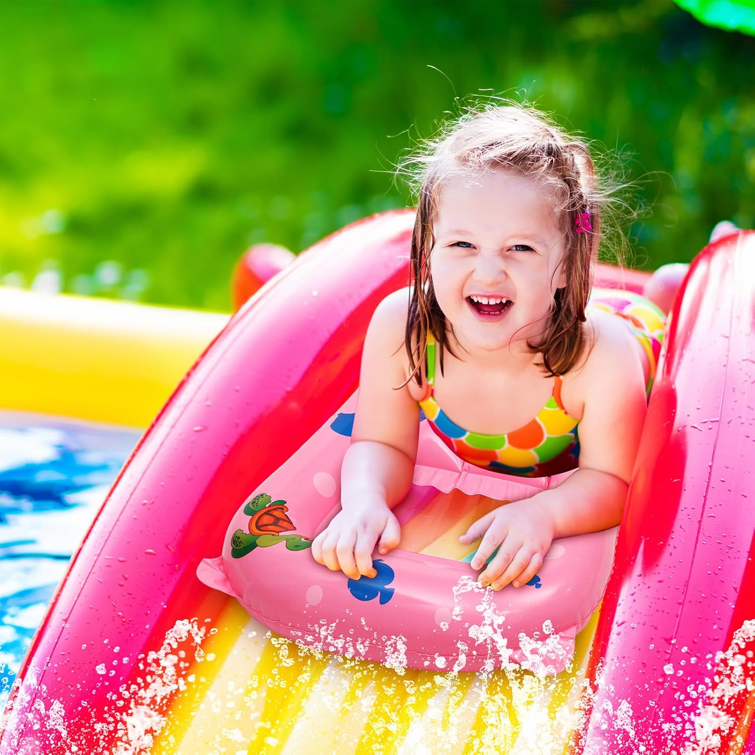 Pelampung Air Tiup Bentuk Cawa - Kids Outdoor Seating ulasan dan harga