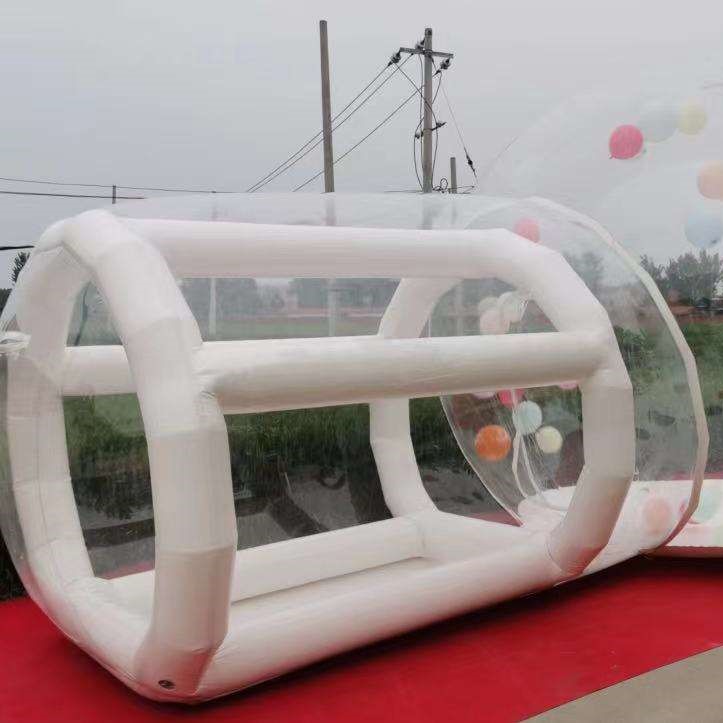 Rumah Kastil Tiup PVC Putih un - Kids Outdoor Jumping Castle ulasan dan harga