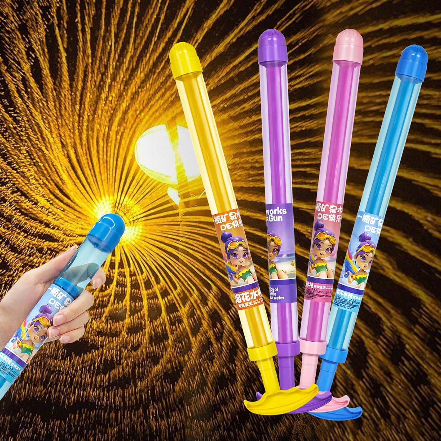 Pistol Semprot Air Mainan Tari - Kids Outdoor Nature Play ulasan dan harga