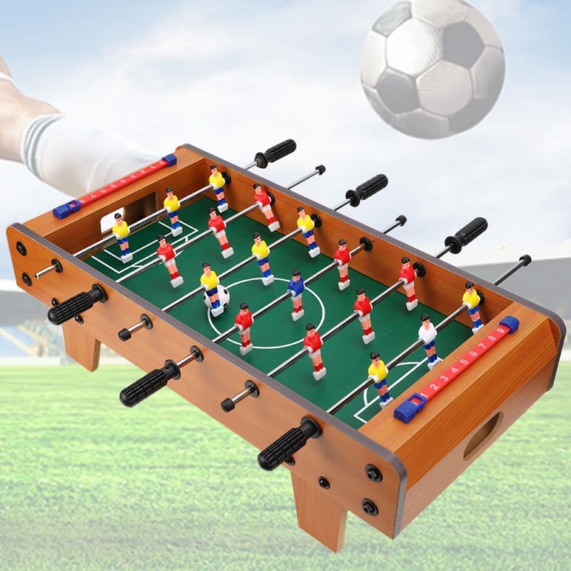 Mainan Sepak Bola Meja Kayu Mi - Kids Outdoor Wooden Table ulasan dan harga