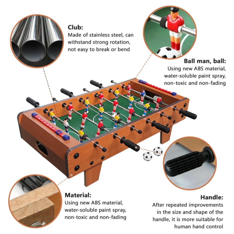Mainan Sepak Bola Meja Kayu Mi - Kids Outdoor Wooden Table ulasan dan harga