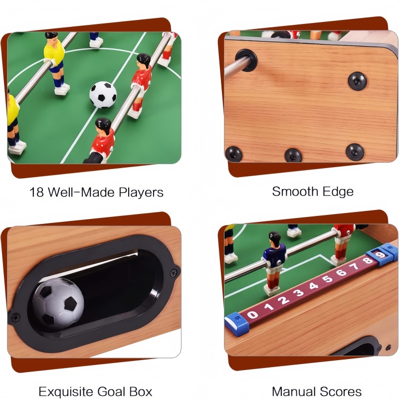 Mainan Sepak Bola Meja Kayu Mi - Kids Outdoor Wooden Table ulasan dan harga