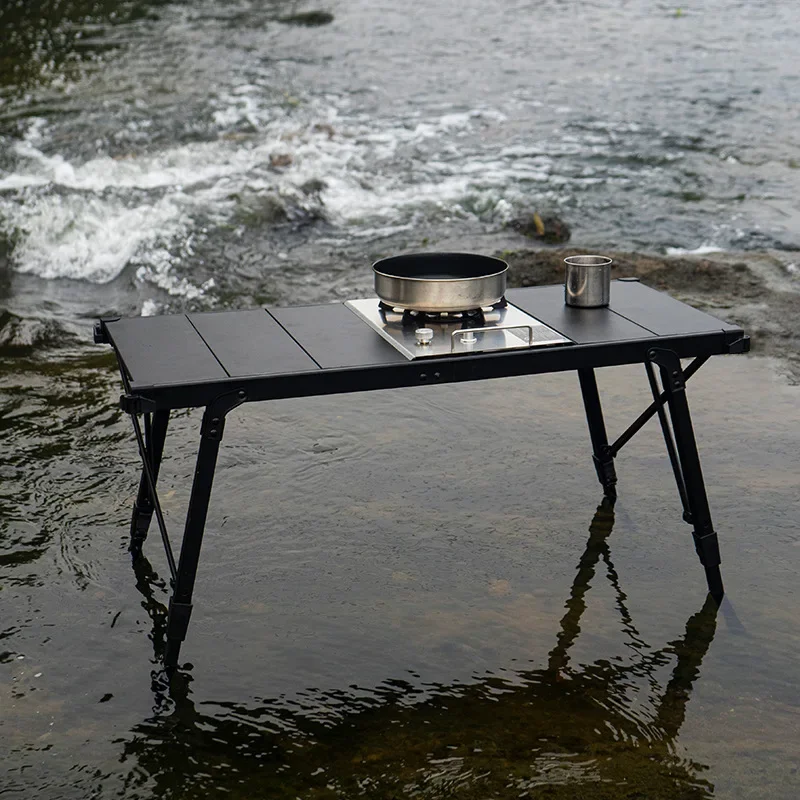 Meja Lipat Camping IGT MOUNTAI - Kids Outdoor Wooden Table ulasan dan harga