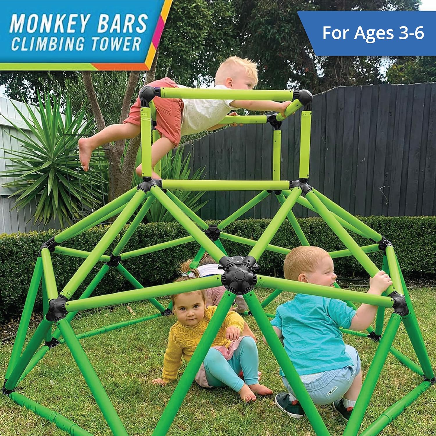 Climber with Top - Set Permain - Kids Outdoor Dome Climber ulasan dan harga