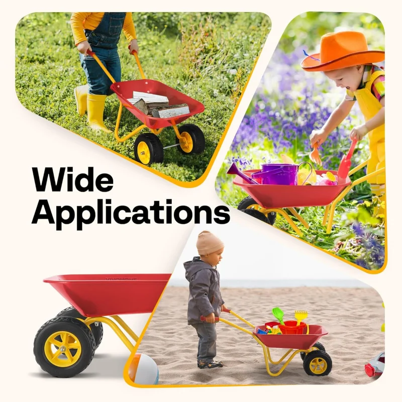 Gerobak Anak-anak dengan Set A - Kids Outdoor Tools ulasan dan harga