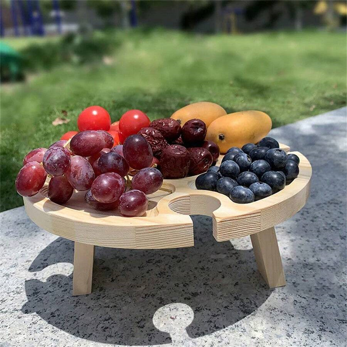 Meja Piknik Lipat Kayu Meja Pi - Kids Outdoor Wooden Table ulasan dan harga